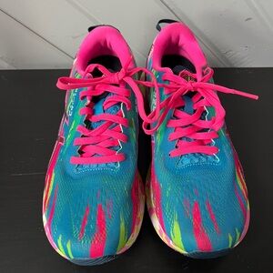 EUC Asics Gel Noosa Tri 13 Running Shoes Women’s Sz 8.5 Bright Multi Colored